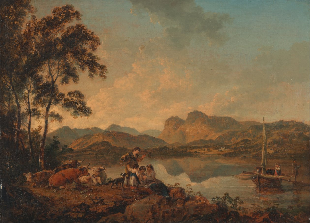 Langdale Pikes da Lowood da Julius Caesar Ibbetson