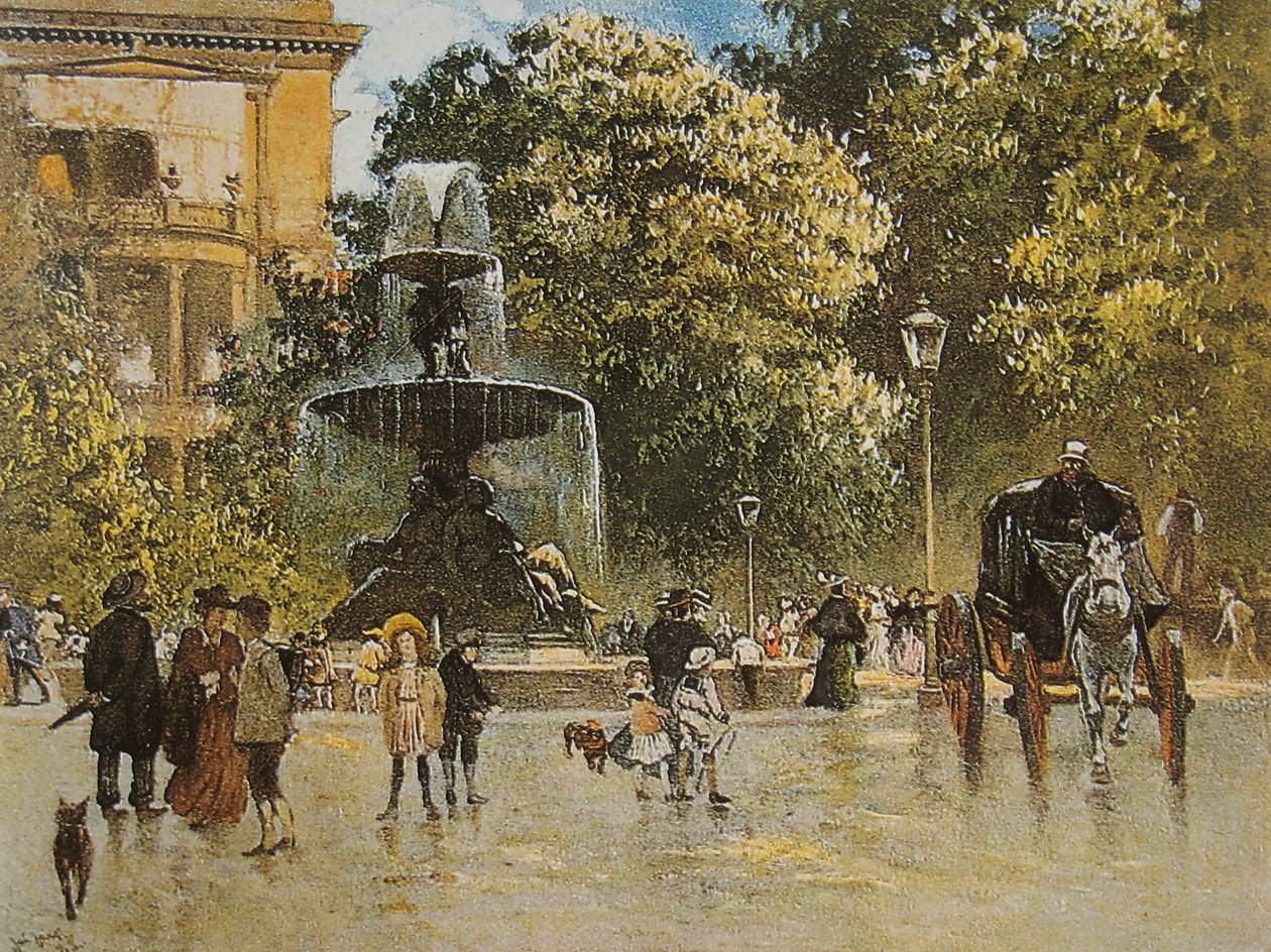 Kemperplatz, vecchia Berlino, 1889? da Julius Jacob
