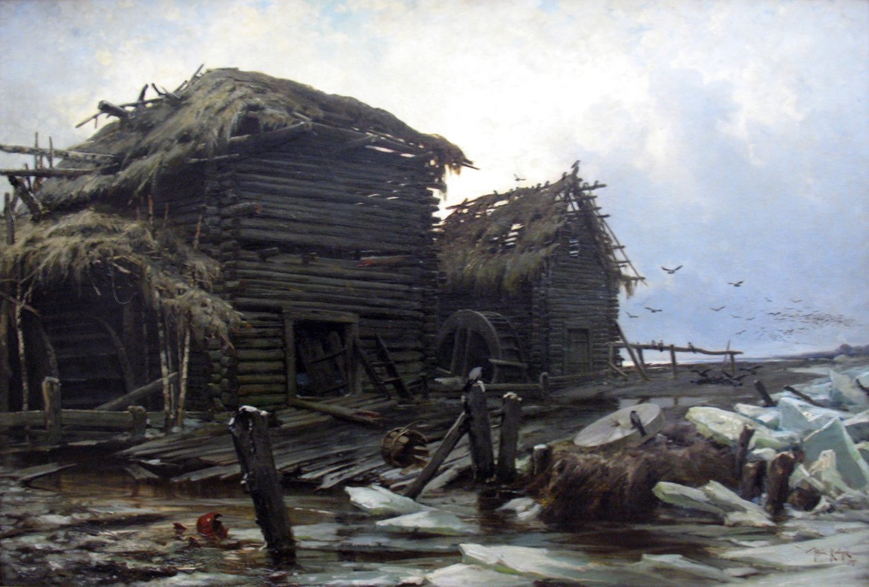 Mulino abbandonato da Julius Sergius von Klever