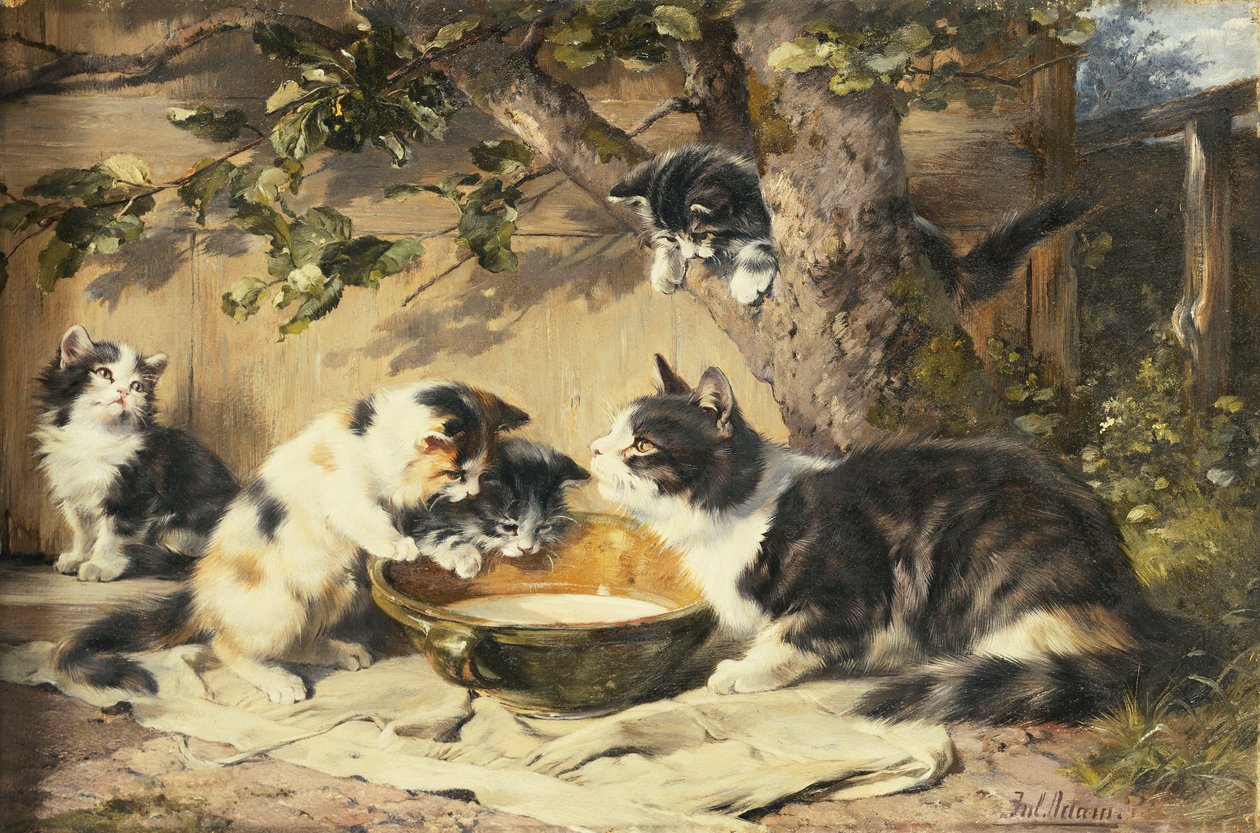 La ciotola di latte da Julius Adam