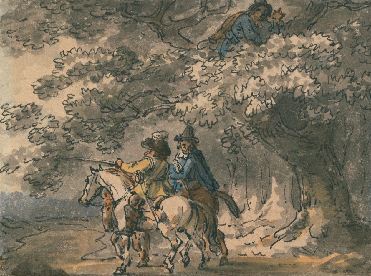 Nascondere Carlo II da Julius Caesar Ibbetson