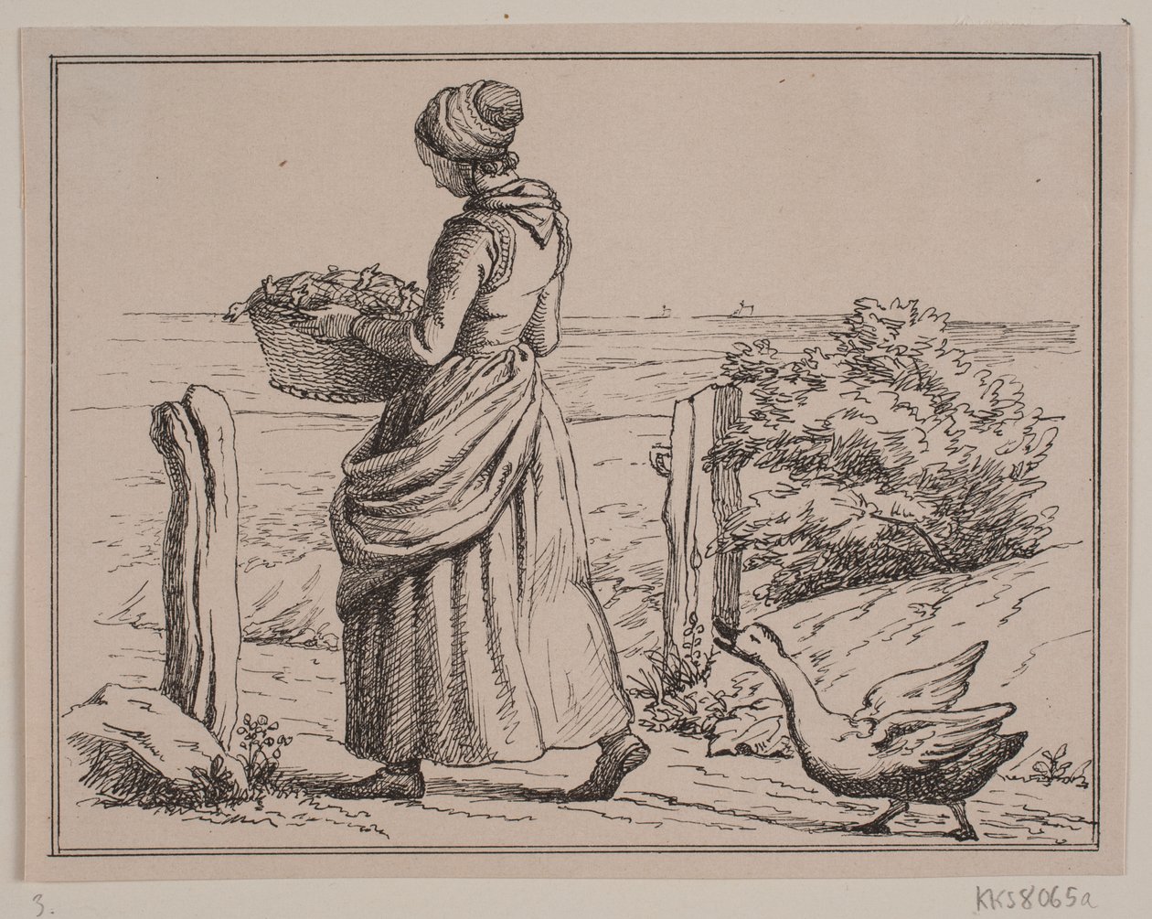 Illustrazione per "Billeder og Vers" di Julius Exner e Christian Winther da Julius Exner