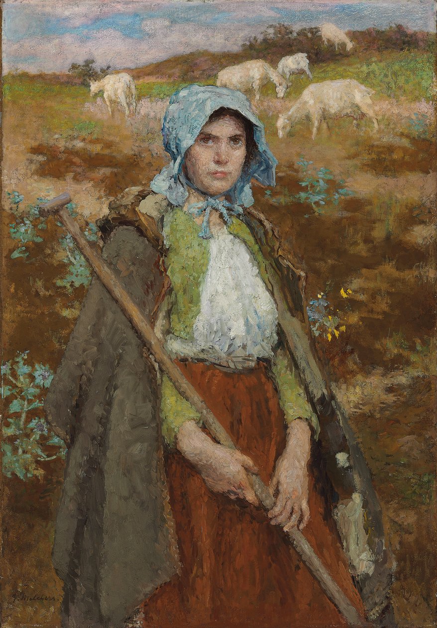 Il capraio da Julius Gari Melchers