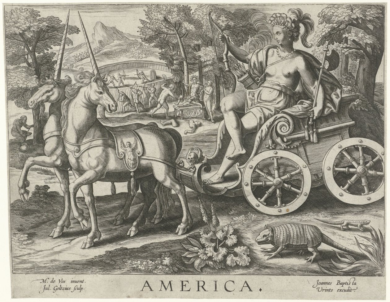 America da Julius Goltzius
