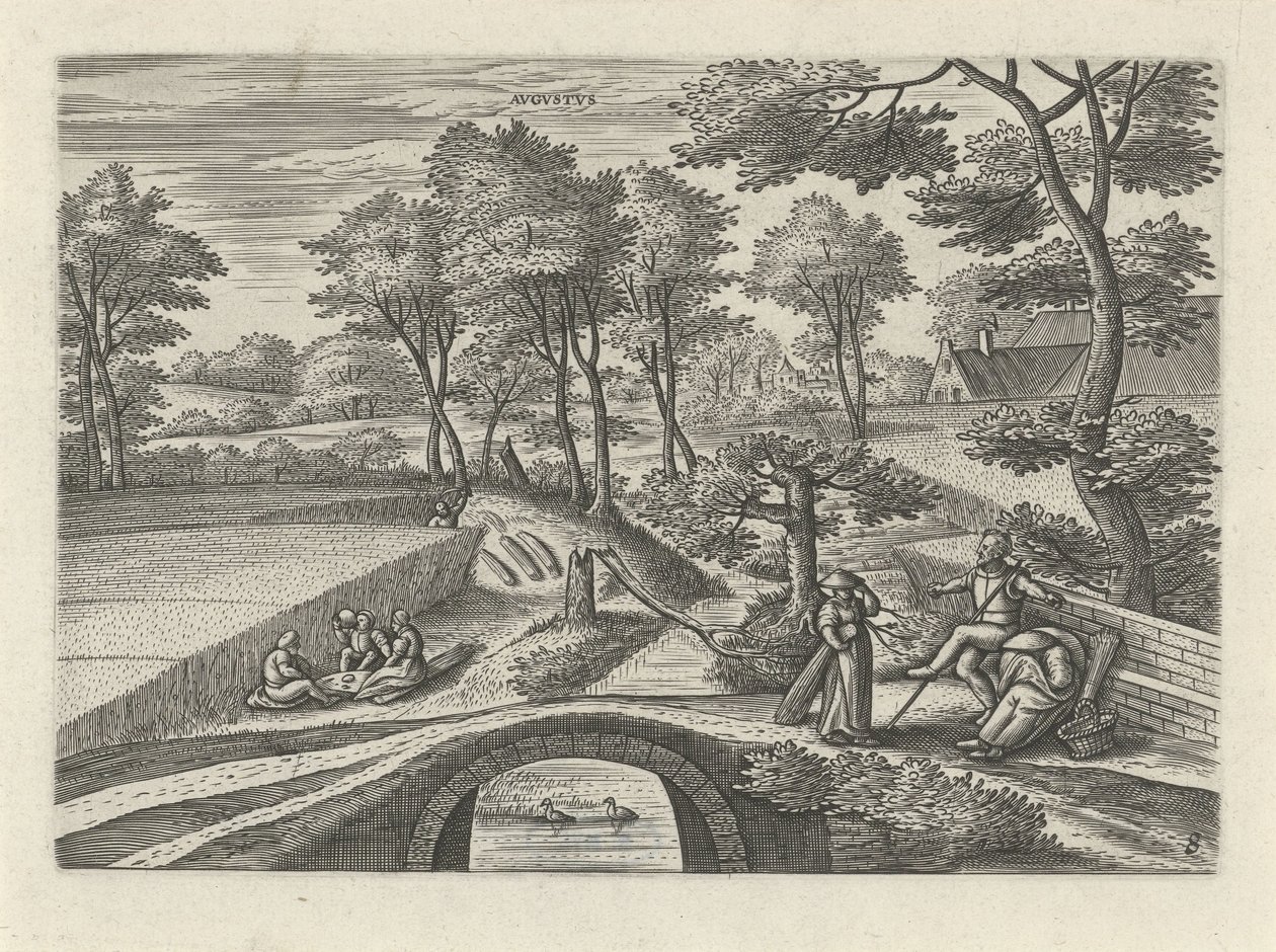 Agosto da Julius Goltzius