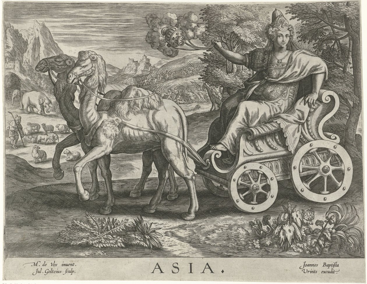 Asia da Julius Goltzius