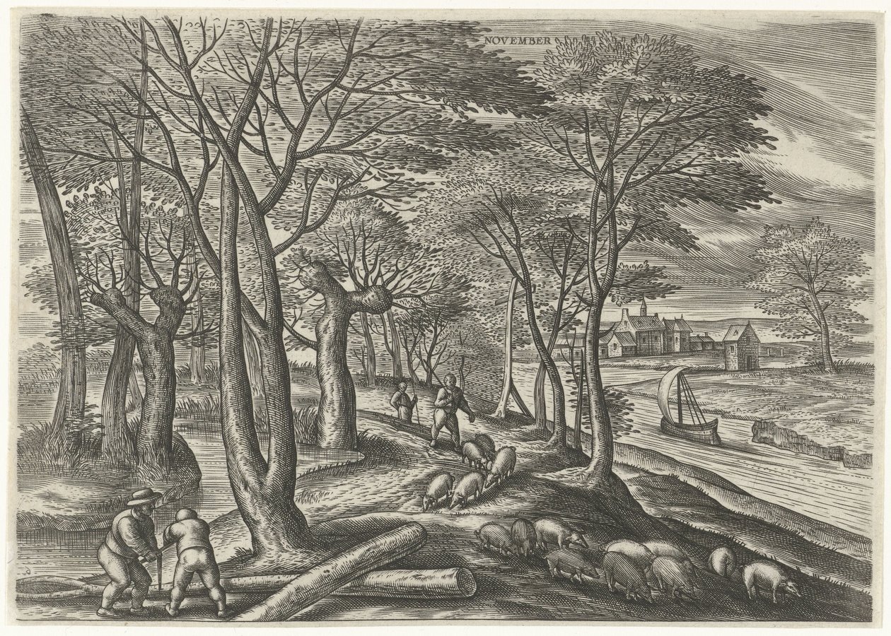 Novembre da Julius Goltzius