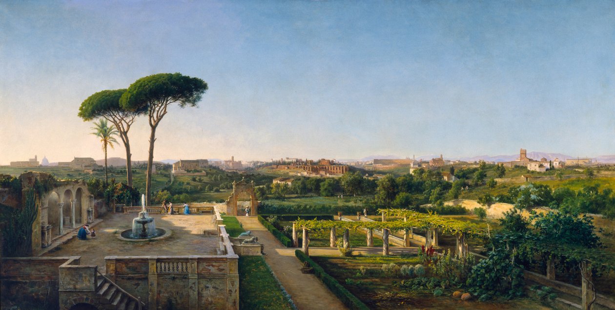 Veduta di Roma dall