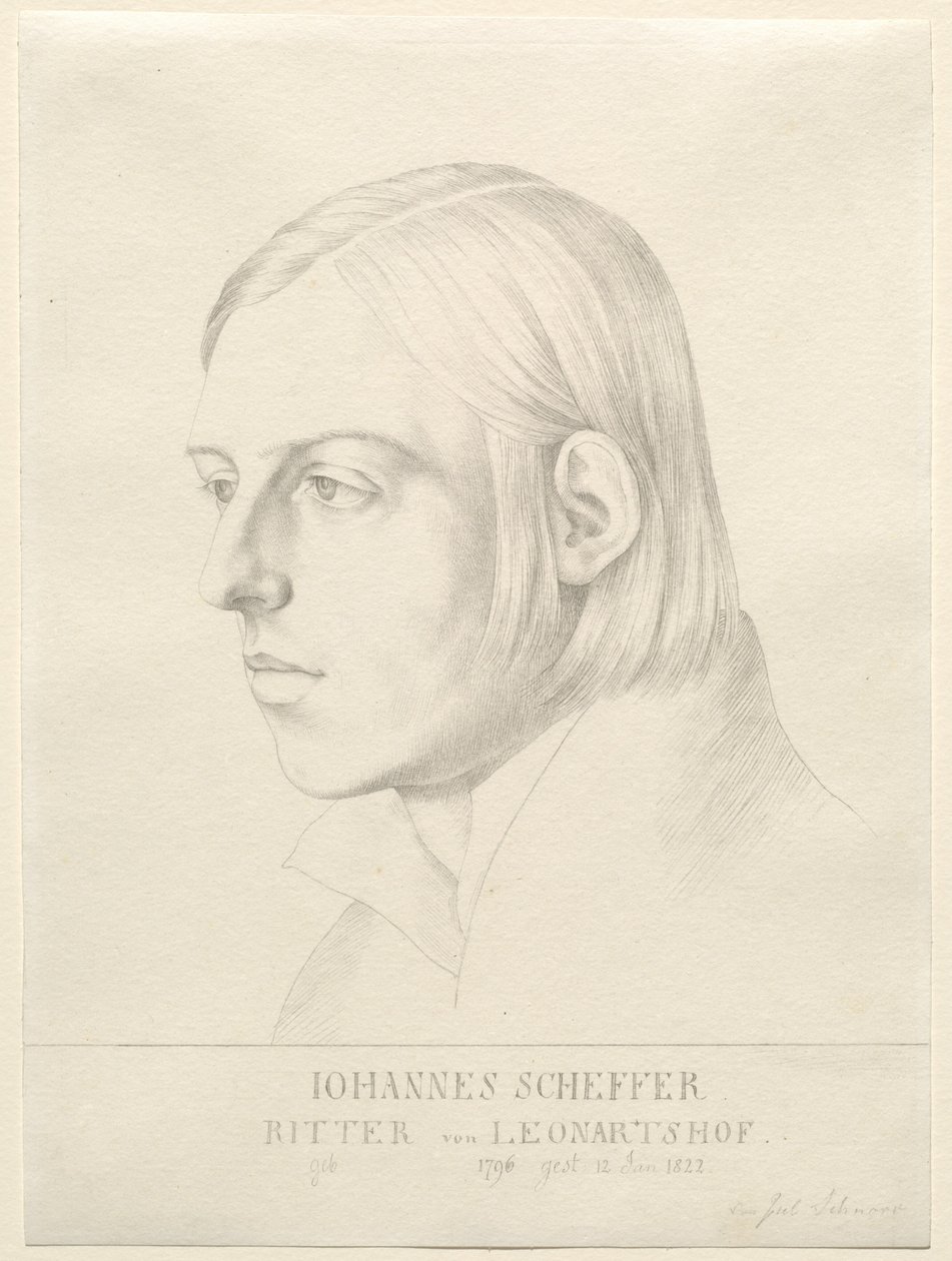 Johann Evangelist Scheffer von Leonhardshoff da Julius Schnorr von Carolsfeld
