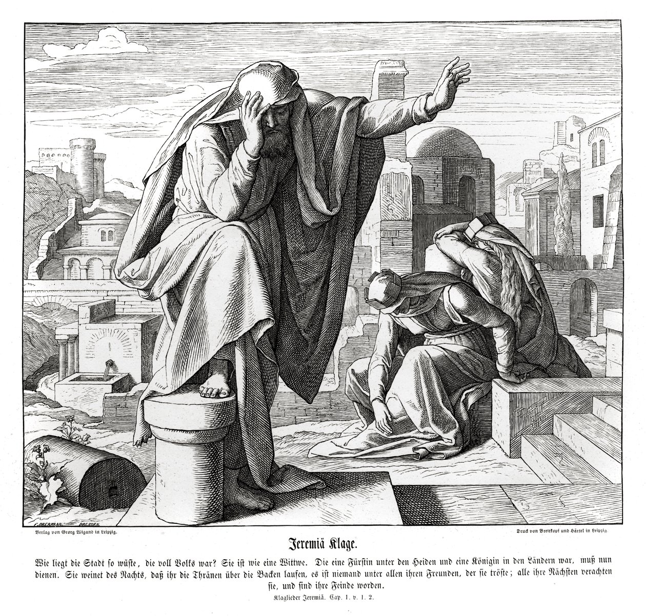 Lamentazioni da Julius Schnorr von Carolsfeld