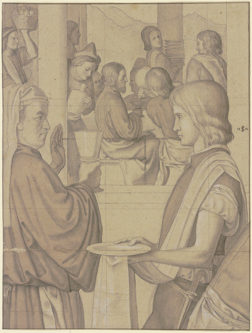 Nozze di Cana da Julius Schnorr von Carolsfeld