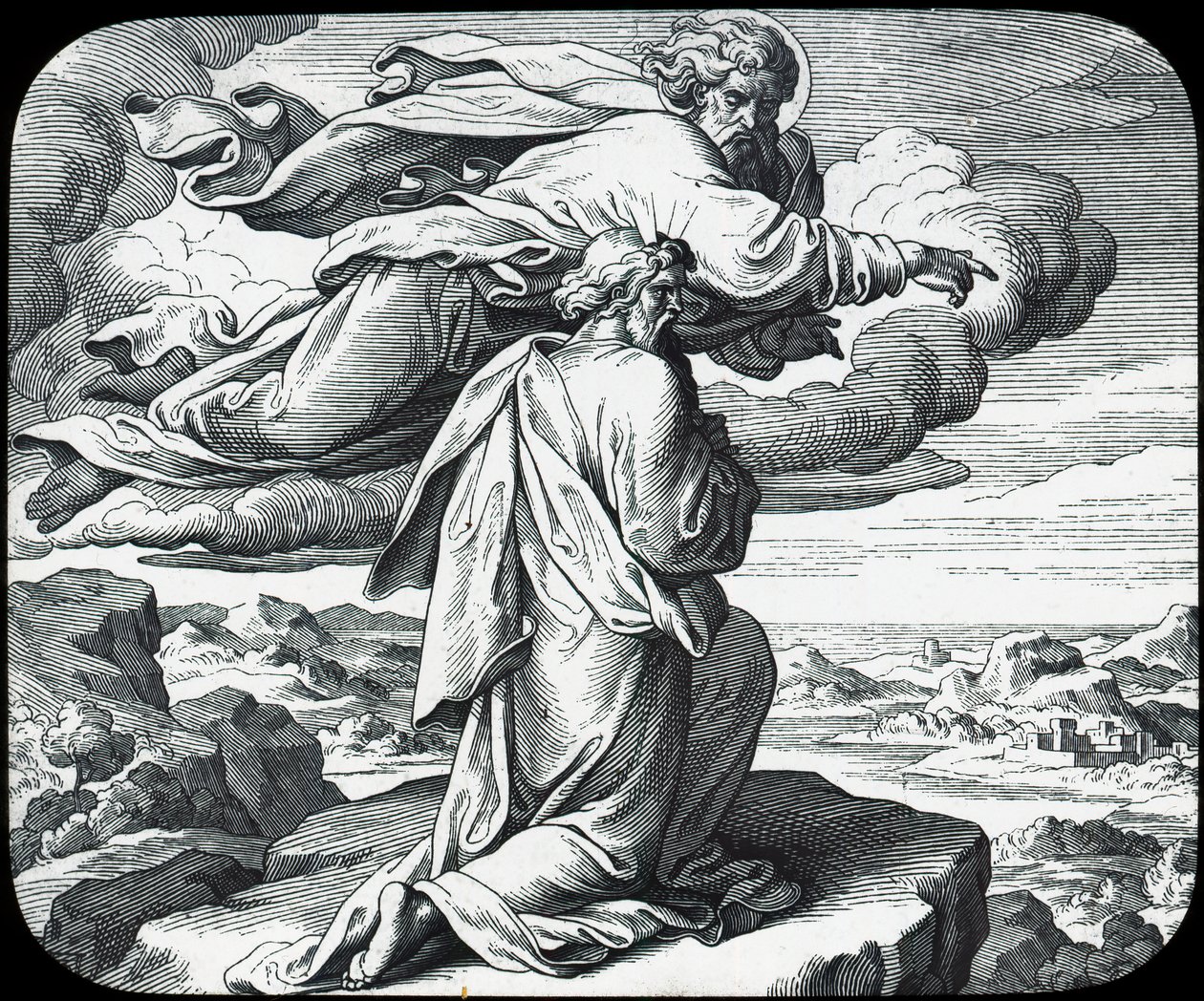 Mosè vede la terra d