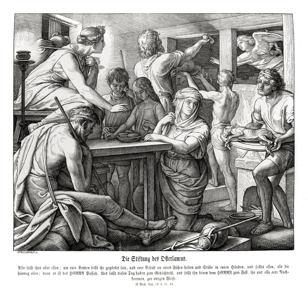 Pasqua, Esodo da Julius Schnorr von Carolsfeld