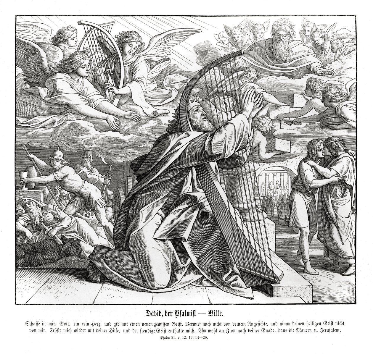 Salmi - supplica da Julius Schnorr von Carolsfeld