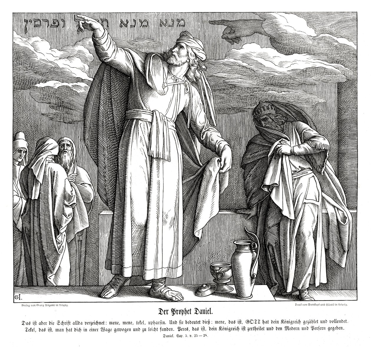 Il profeta Daniele da Julius Schnorr von Carolsfeld