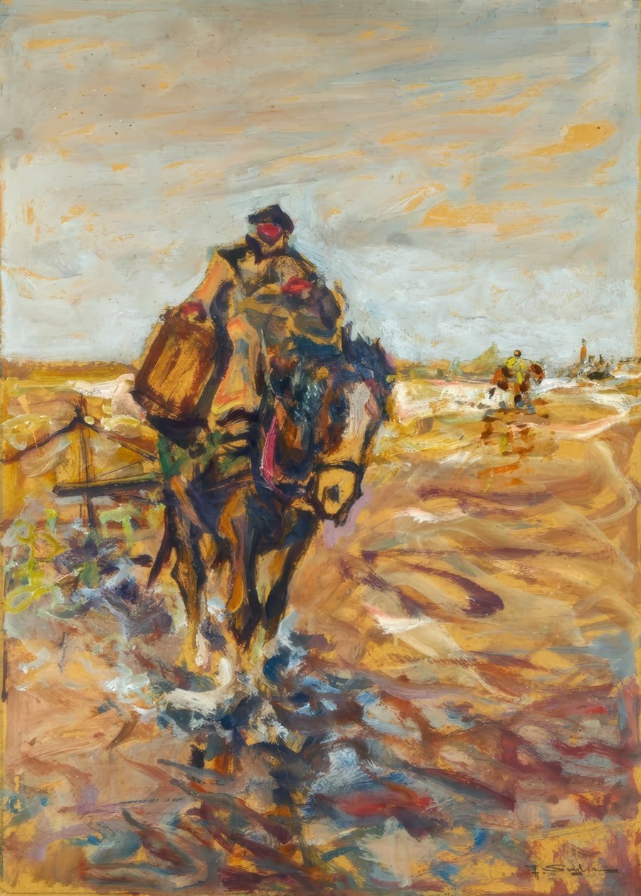 pescatore di granchi da Julius Seyler