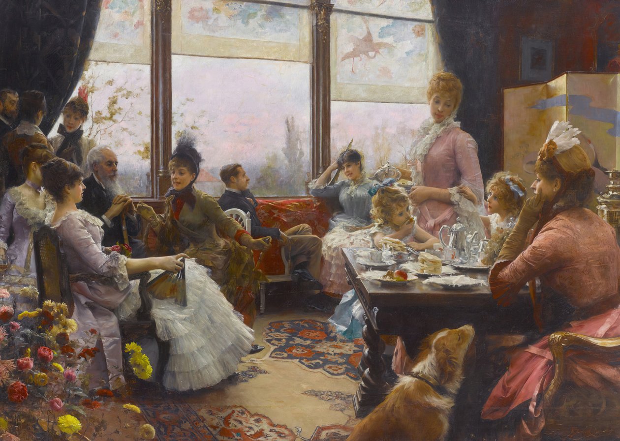 Il tè delle cinque da Julius Stewart