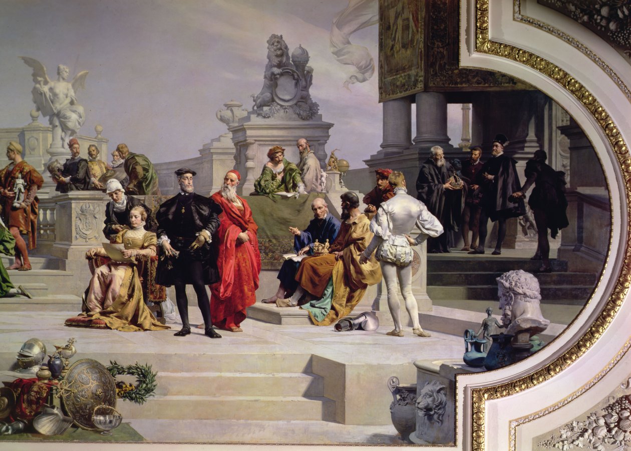 Patronato delle arti da parte della Casa d