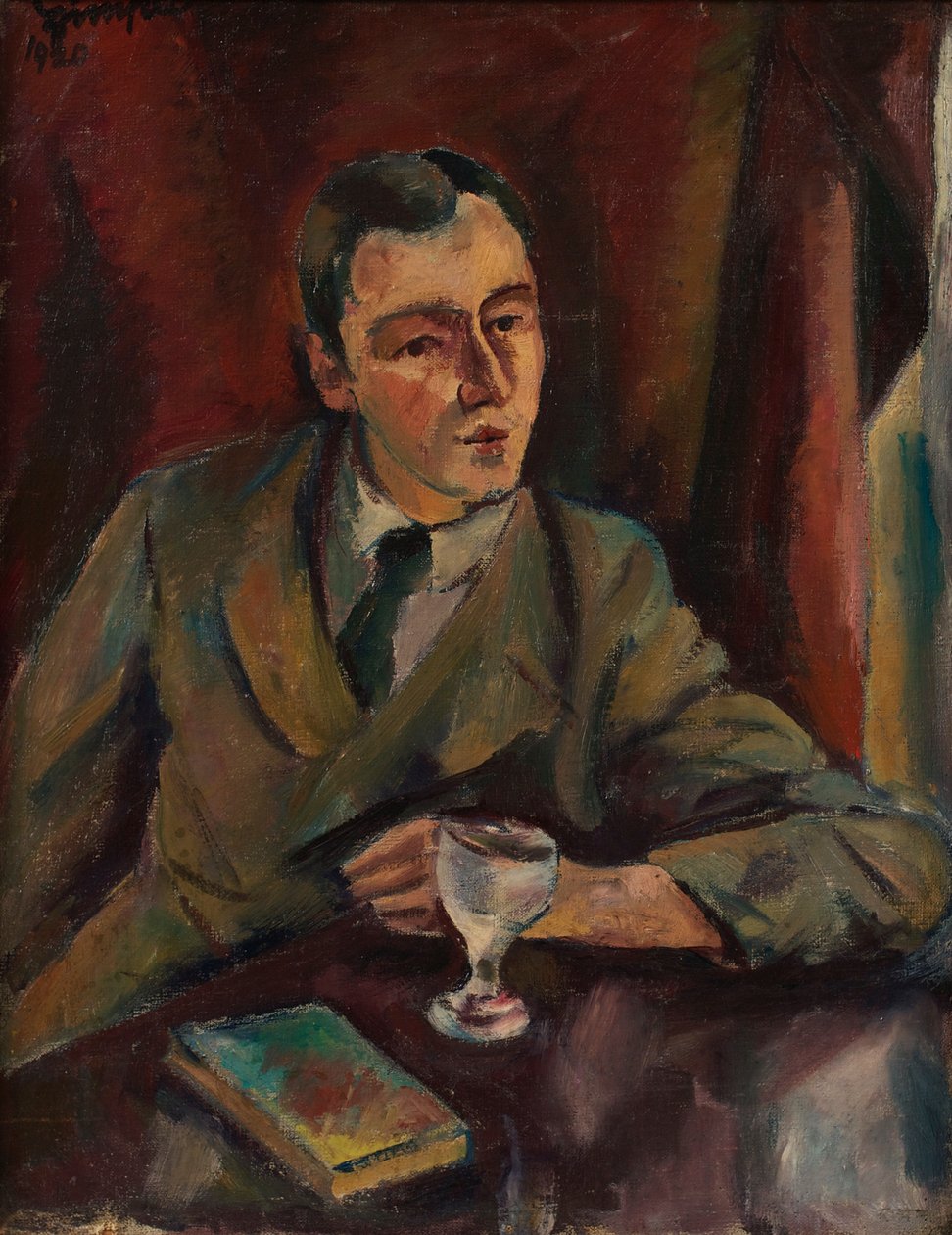 Ritratto di un uomo da Julius Zimpel jun.