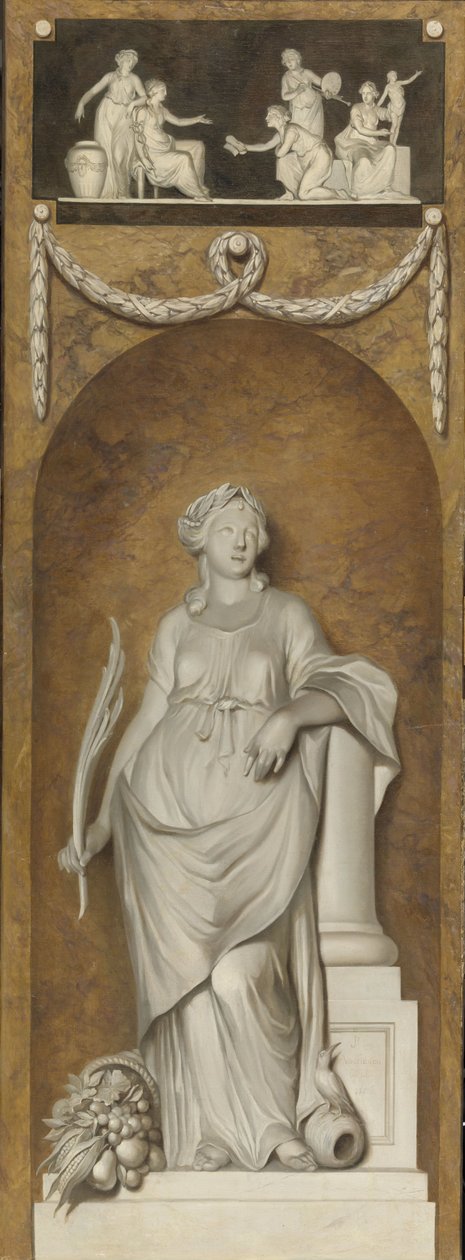 Pannello Murale Dipinto con Pace da Jurriaan Andriessen (signed by artist)