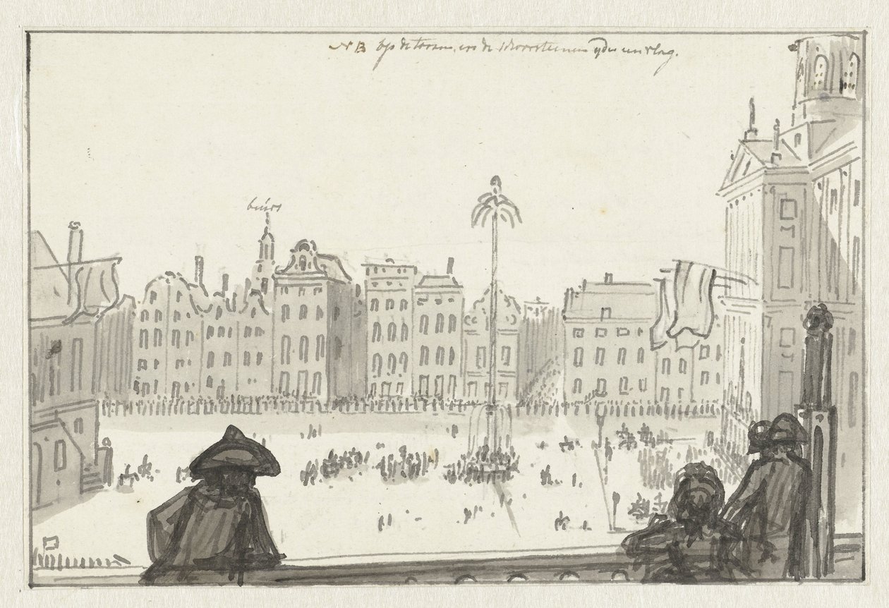 La festa della Costituzione del 19 maggio 1798 da Jurriaan Andriessen