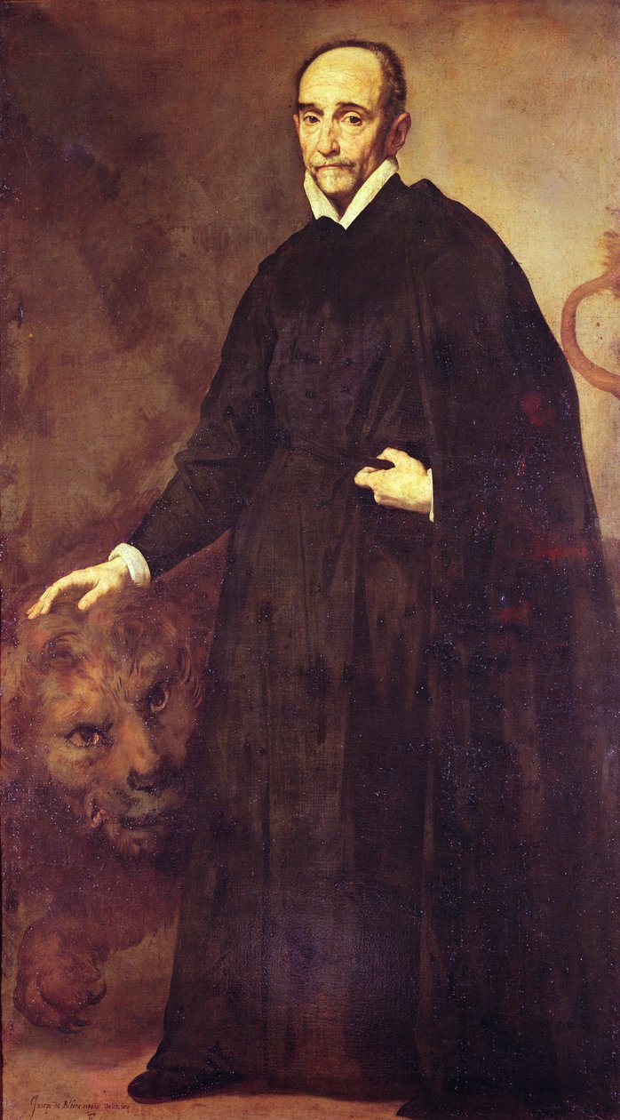 Ritratto di un missionario da Jusepe de Ribera