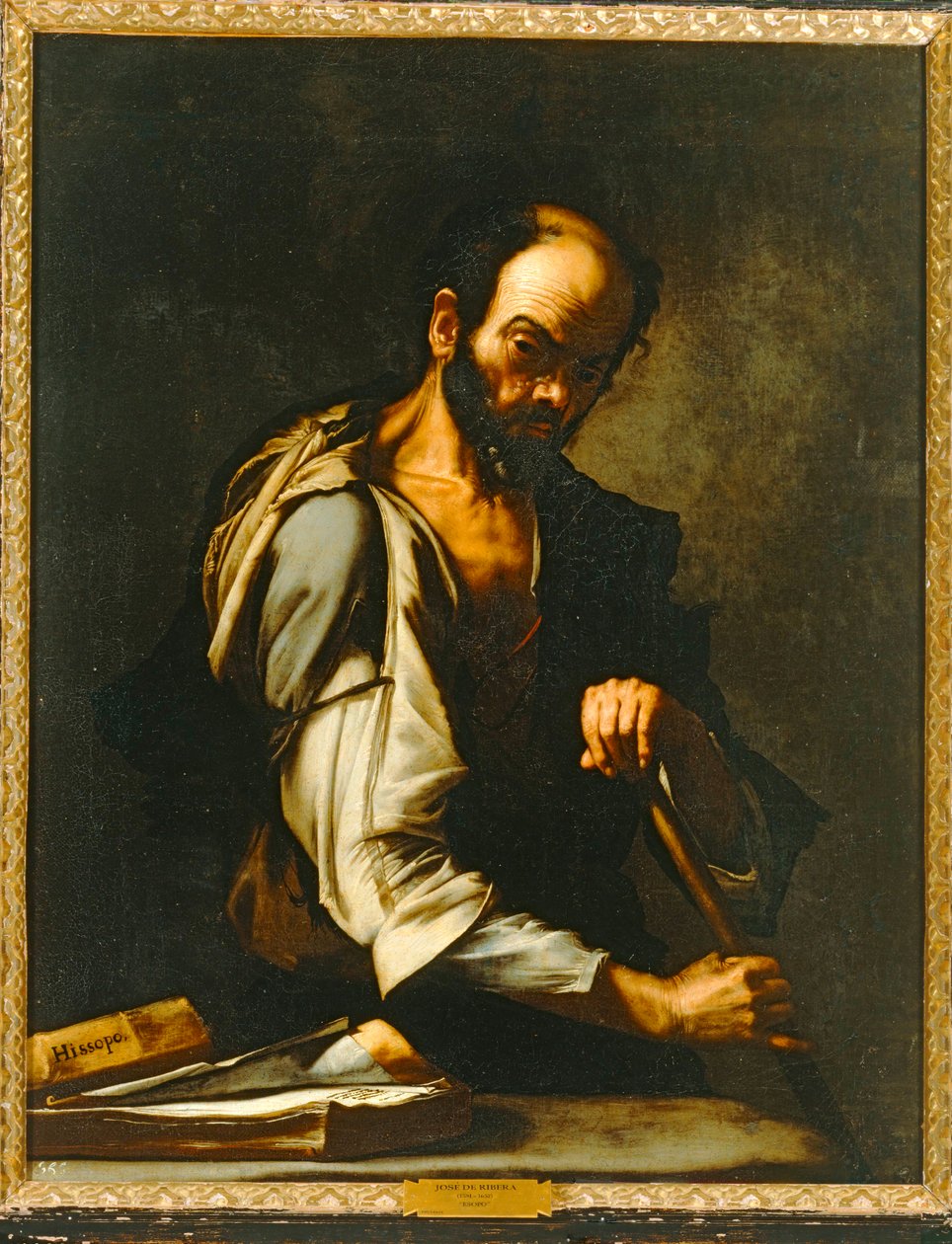 Esopo, poeta delle favole da Jusepe de (1591-1652) Ribera