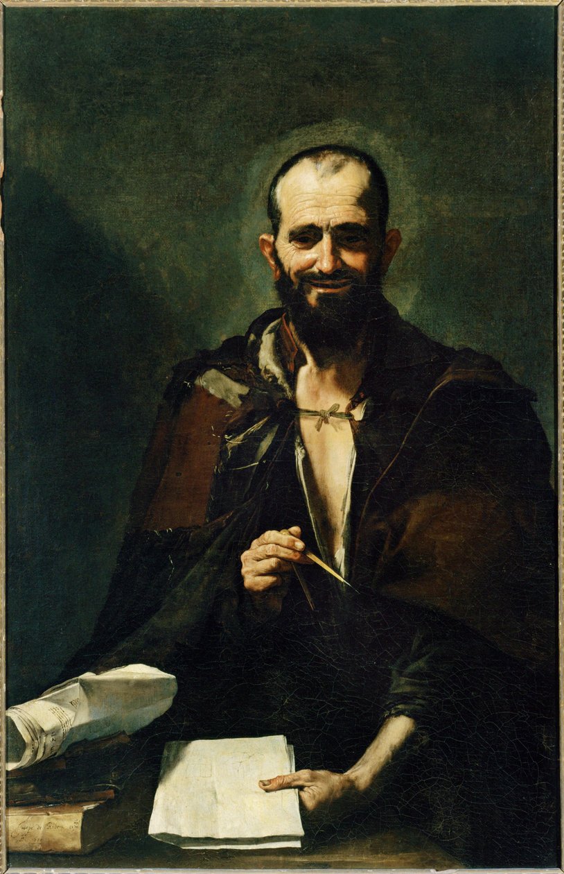 Archimede ... (dipinto su tela) da Jusepe de (1591 1652) Ribera