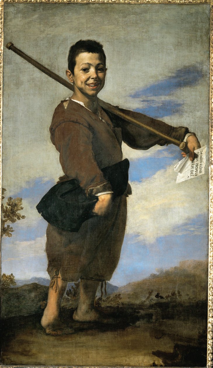 Le Pied bot - Il ragazzo dai piedi tondi ... da Jusepe de (1591-1652) Ribera