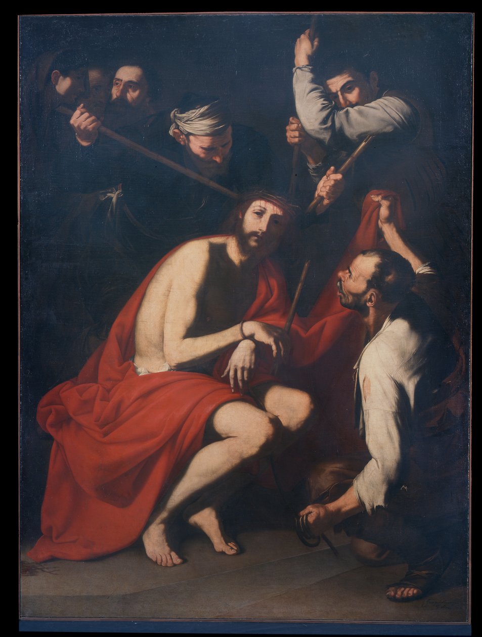 Cristo deriso e coronato di spine, c.1638 da Jusepe de Ribera