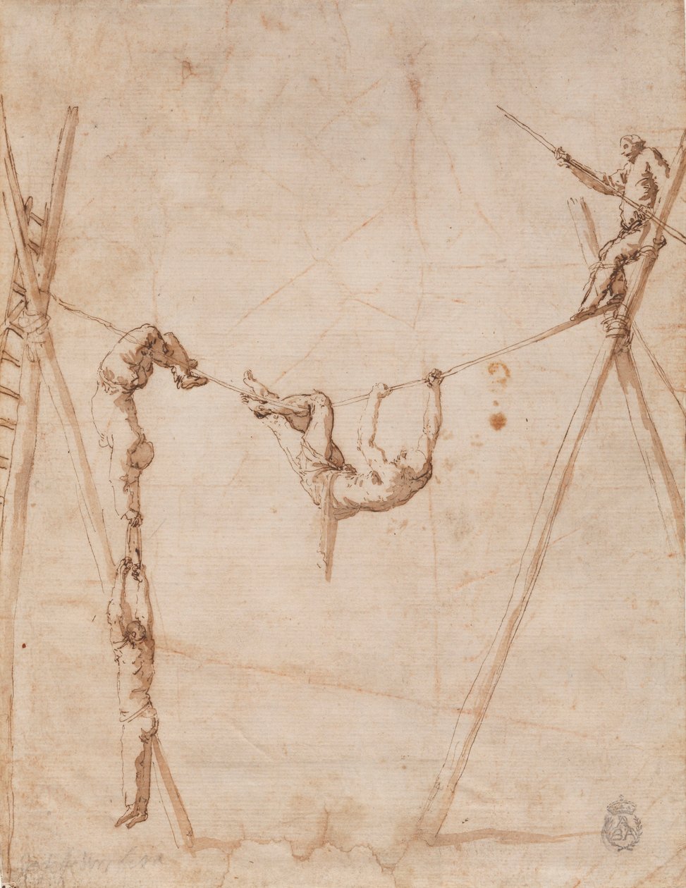Acrobati sulla corda. da Jusepe de Ribera