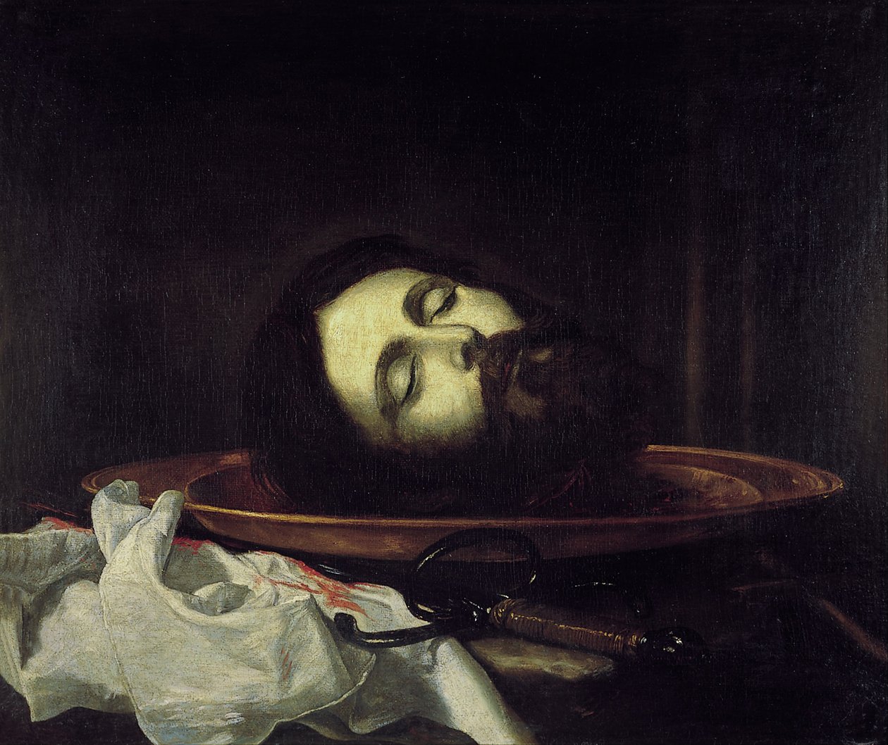 Capo di San Juan Bautista da Jusepe de Ribera