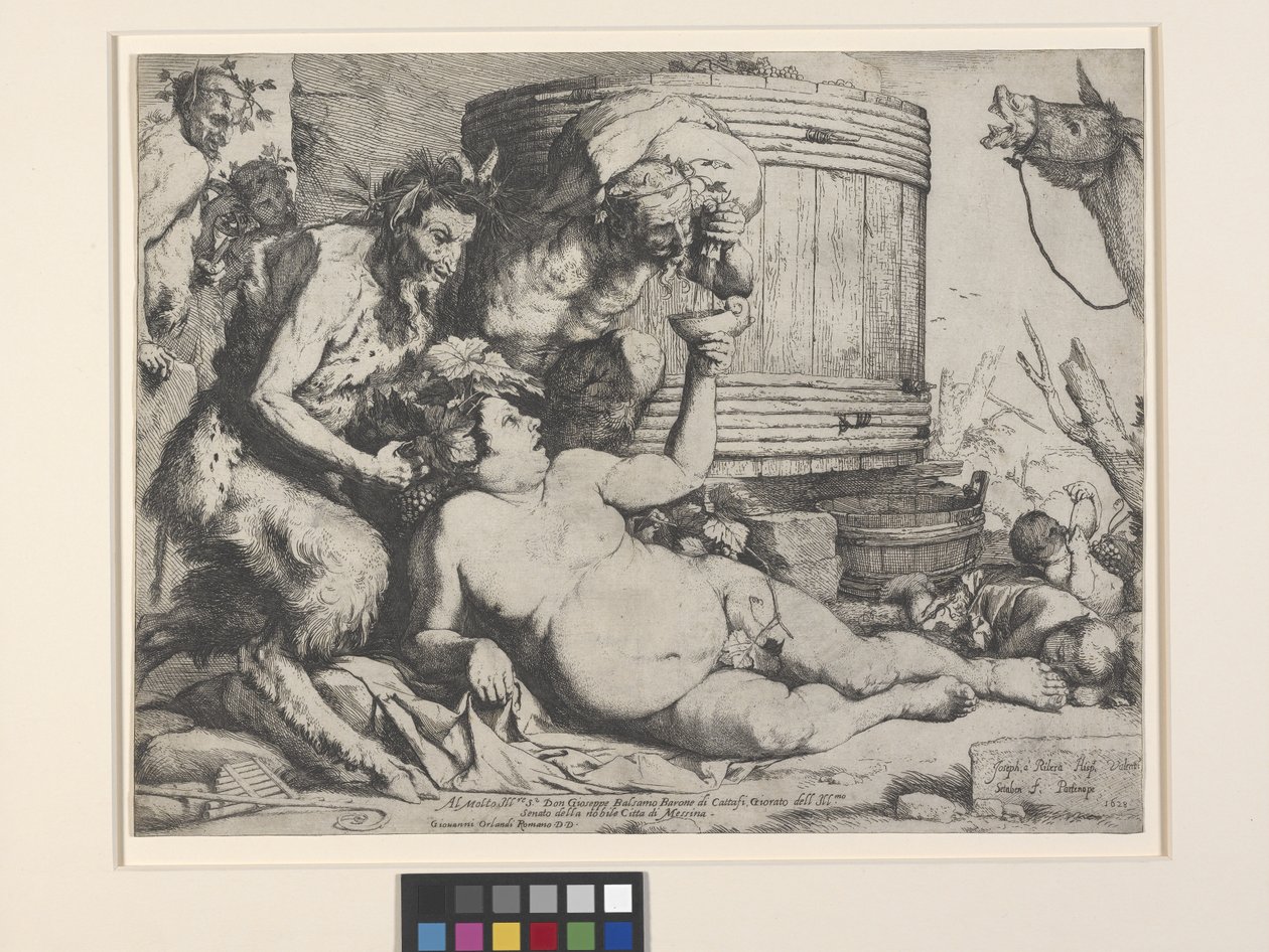 Silenus ubriaco da Jusepe de Ribera