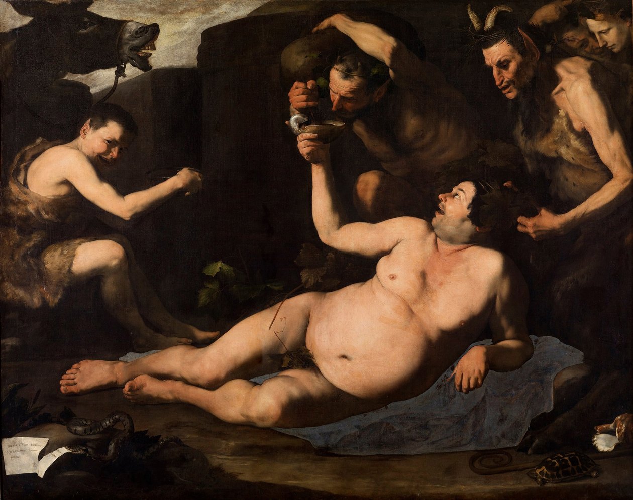 Silenus ubriaco da Jusepe de Ribera