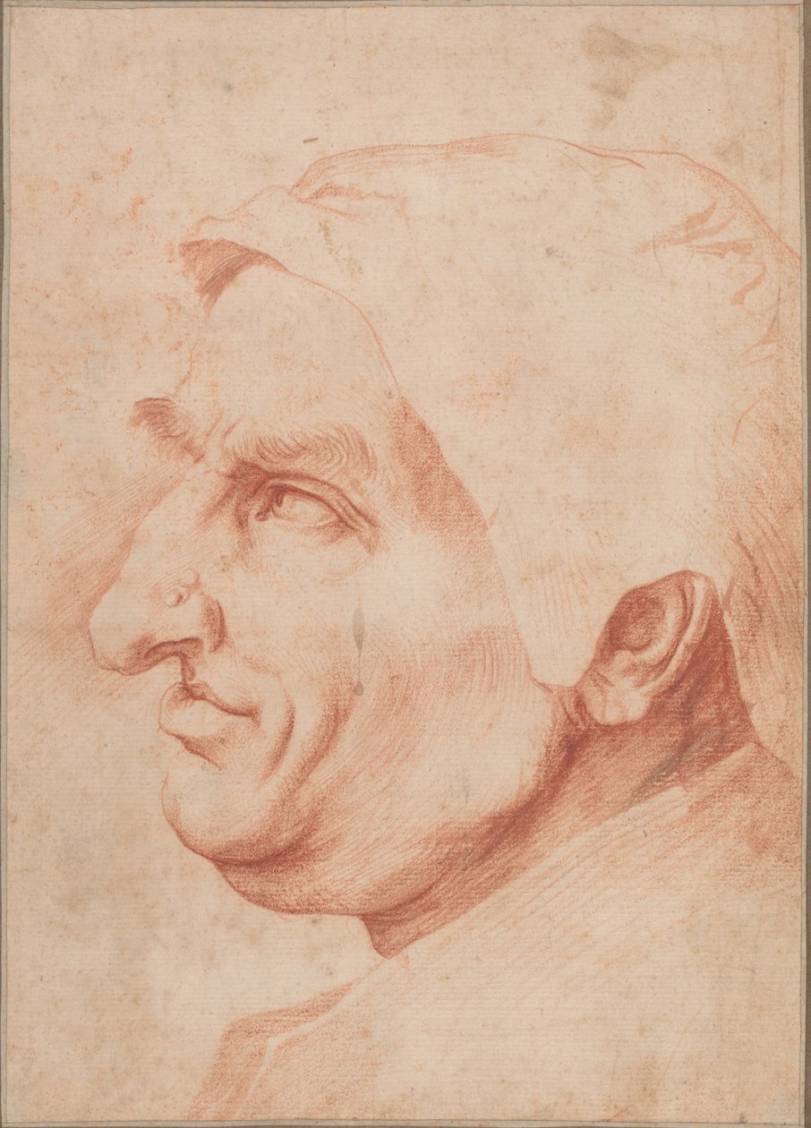 Testa di uomo da Jusepe de Ribera