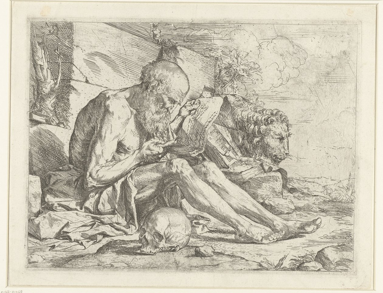 San Girolamo che legge da Jusepe de Ribera