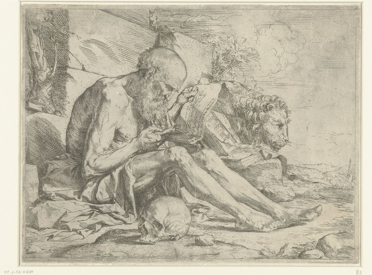 San Girolamo che legge da Jusepe de Ribera