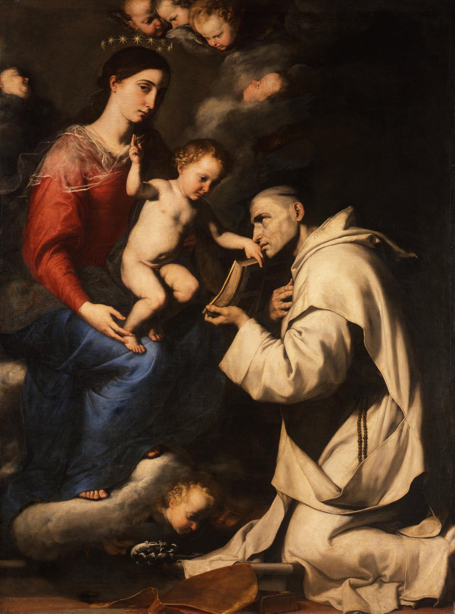 Maria con il Bambino e San Bruno da Jusepe de Ribera