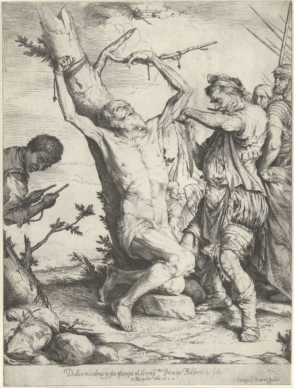 Martirio di San Bartolomeo da Jusepe de Ribera