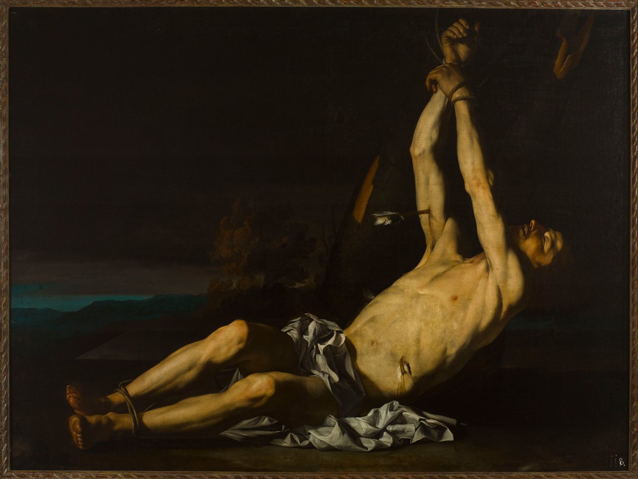Martirio di san Sebastiano da Jusepe de Ribera