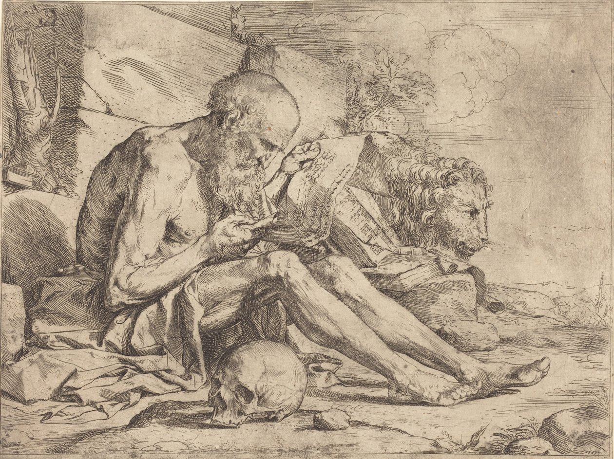 San Girolamo che legge da Jusepe de Ribera