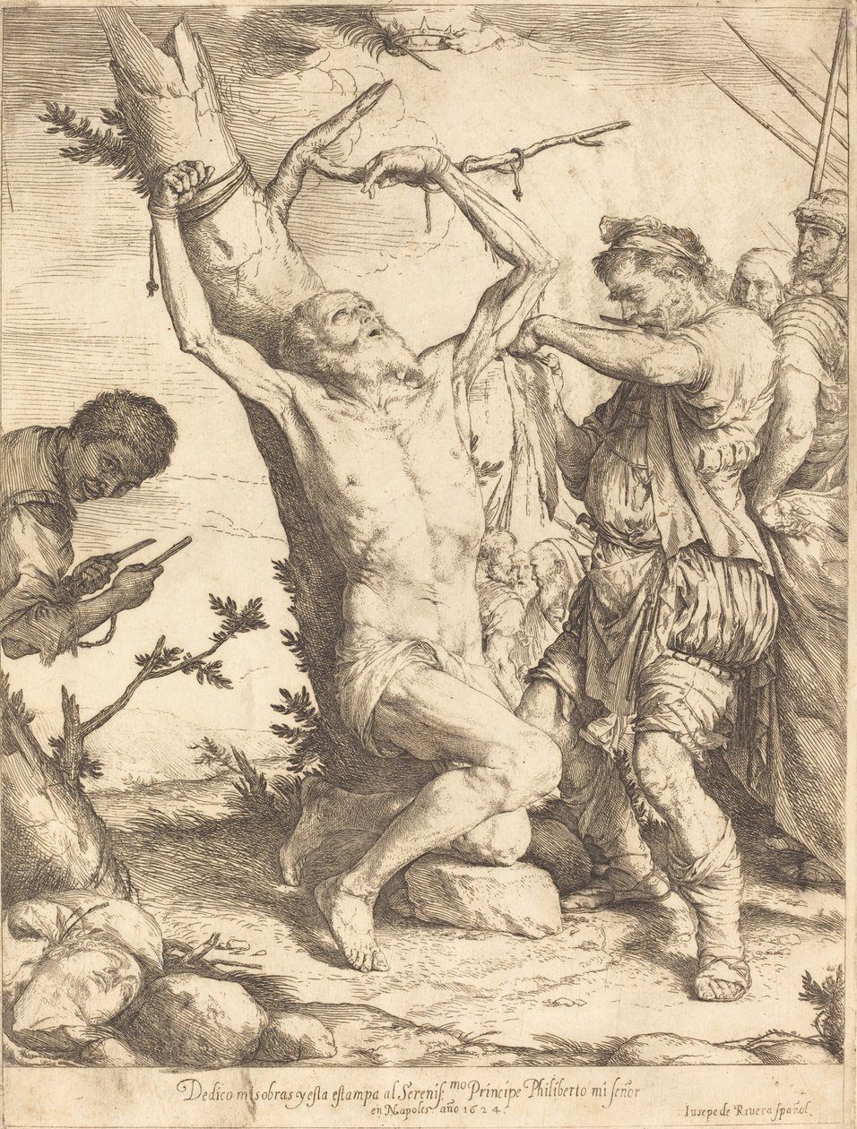 Il Martirio di San Bartolomeo da Jusepe de Ribera