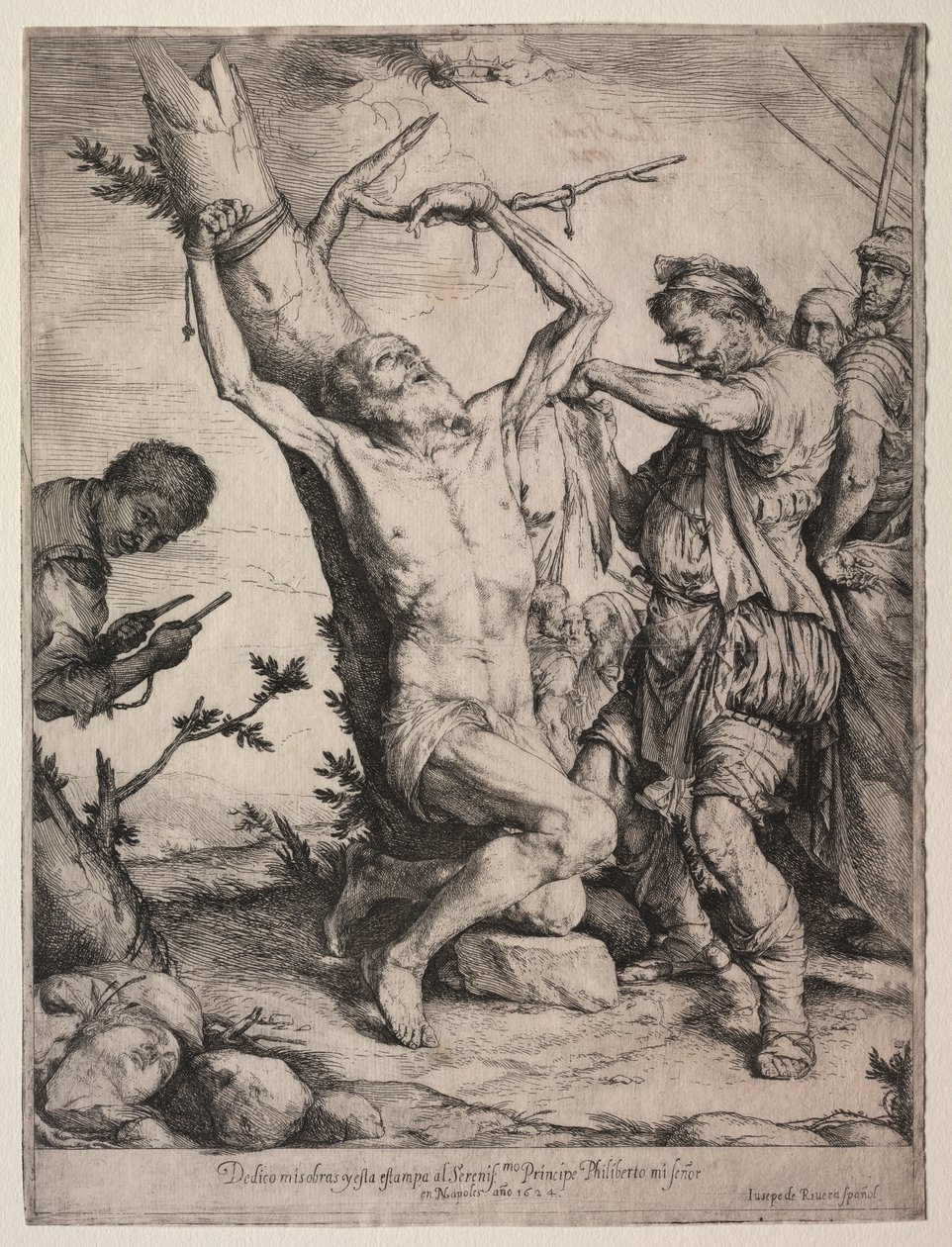 Il martirio di San Bartolomeo da Jusepe de Ribera