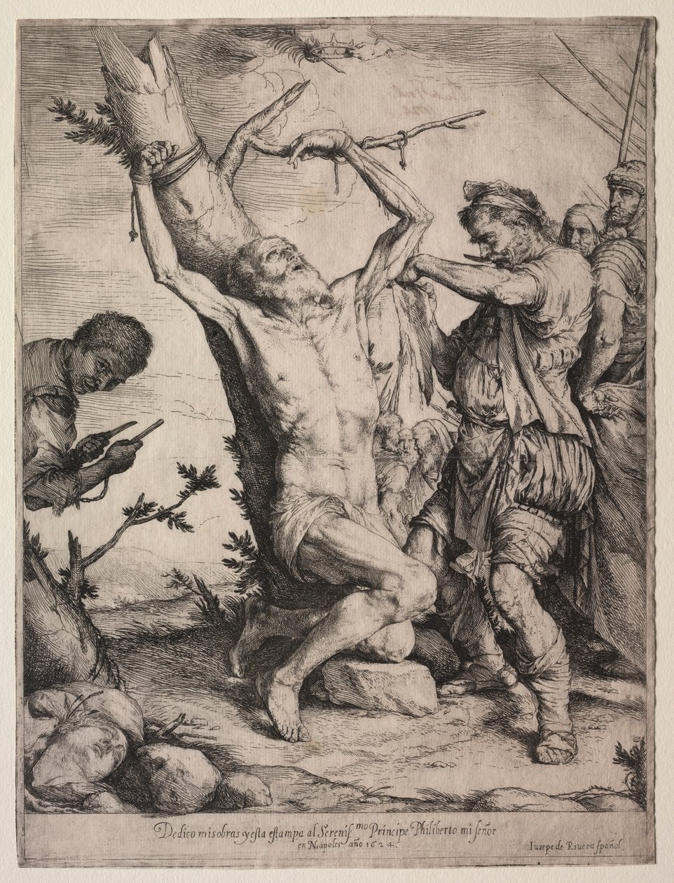 Il martirio di San Bartolomeo, 1624 da Jusepe de Ribera