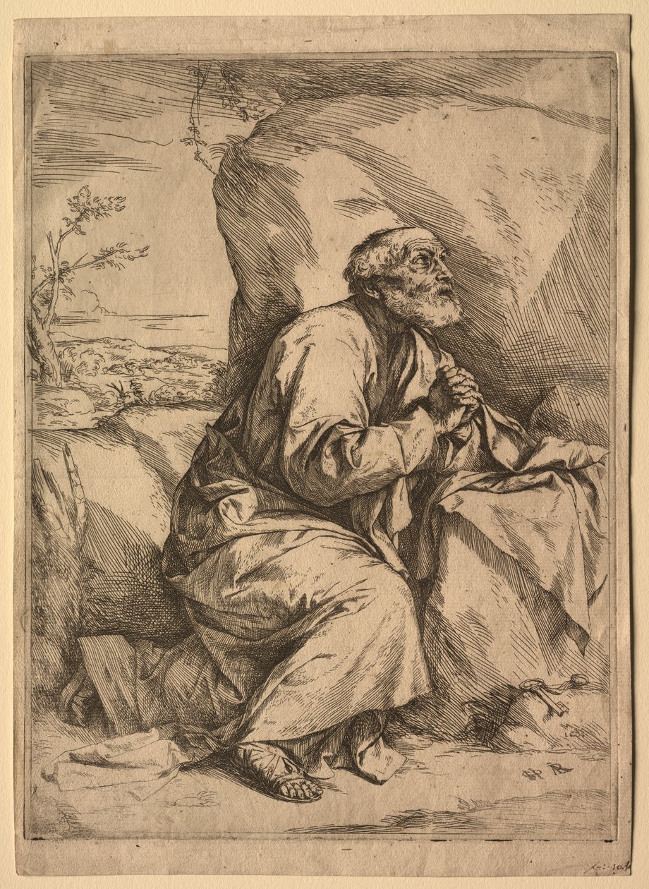 San Pietro penitente da Jusepe de Ribera