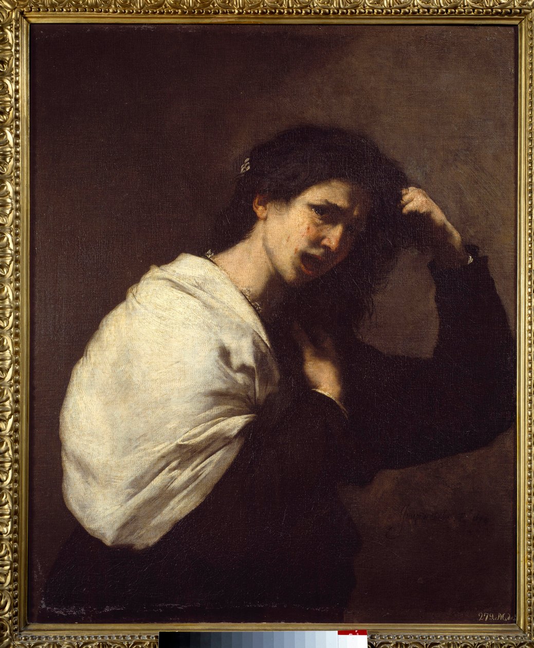 Donna che si strappa i capelli da Jusepe de Ribera