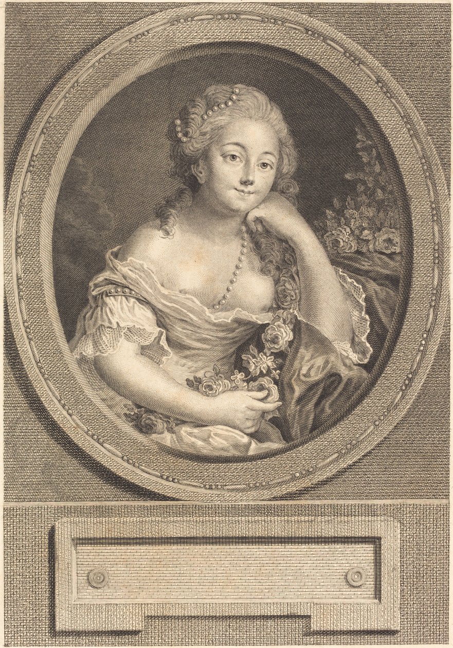 Il leggero indumento da Juste Chevillet after Pierre Antoine Baudouin