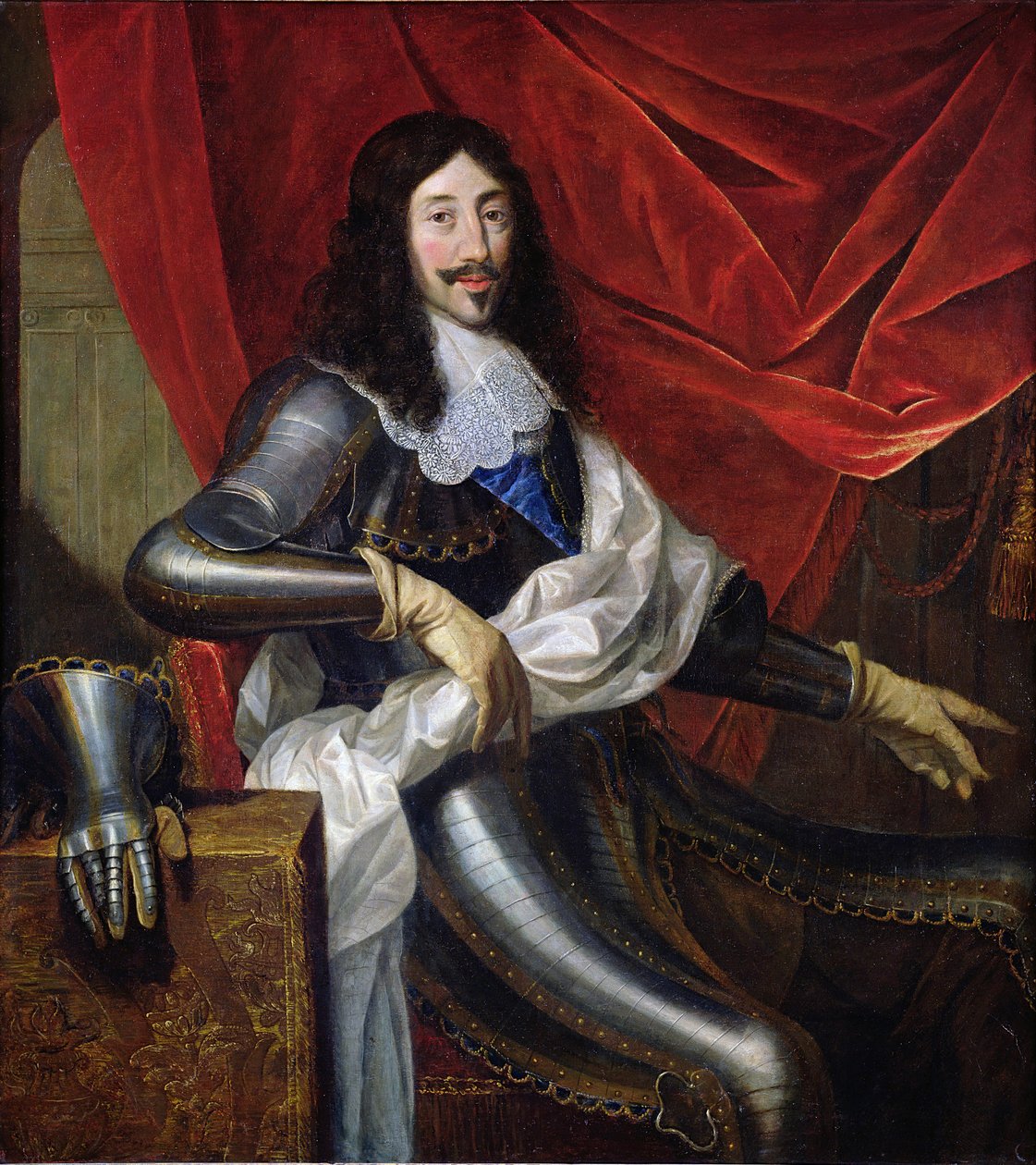 Luigi XIII (1601-43) Re di Francia e Navarra, dopo il 1630 da Justus van Egmont