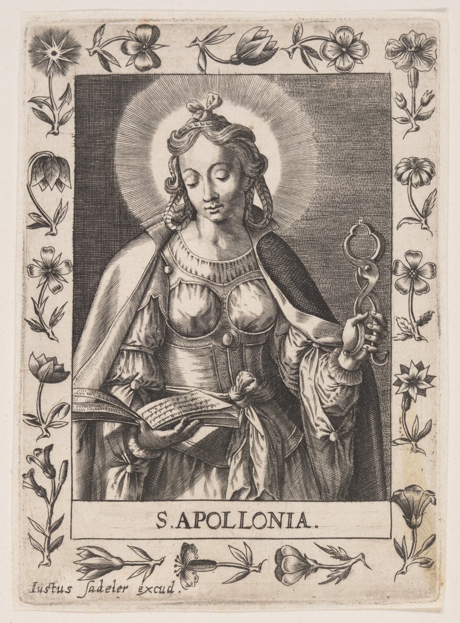 Santa Apollonia da Justus Sadeler