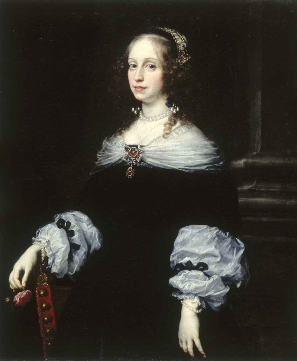 Ritratto della Contessa Teresa Dudley di Carpegna da Justus Sustermans